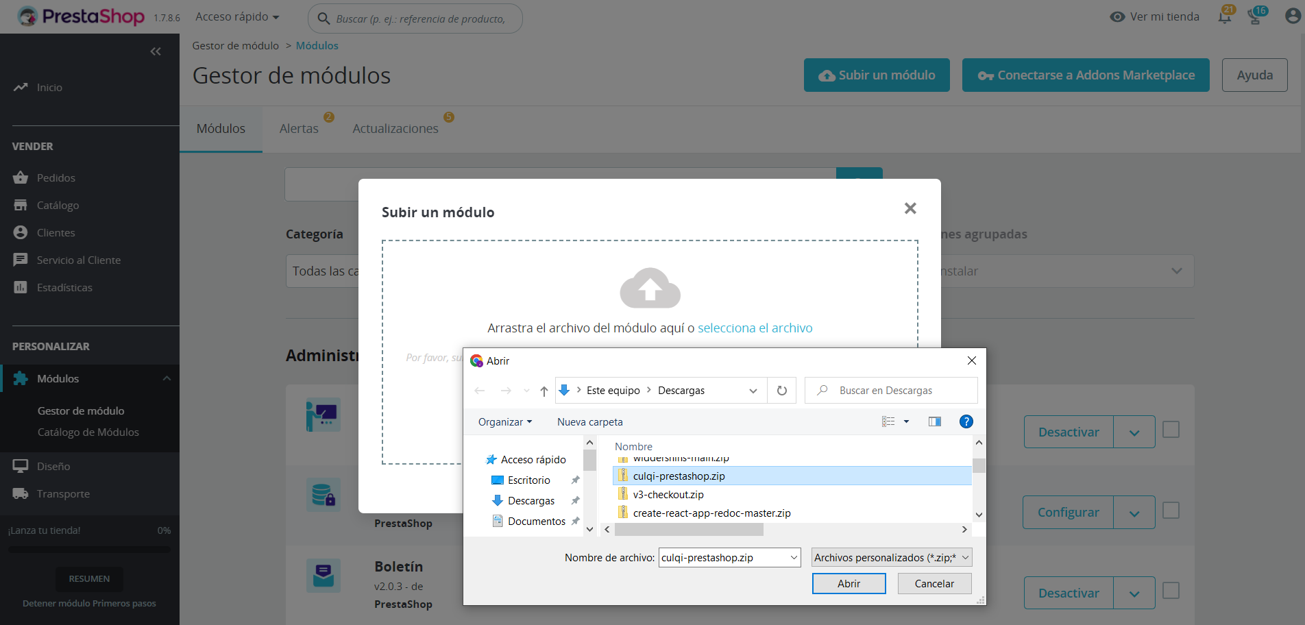 Prestashop